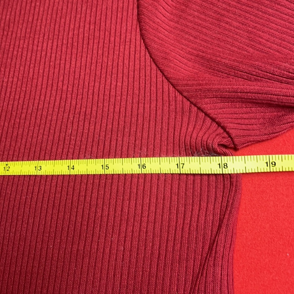 🟡 UNIQLO RIBBED MOCK TURTLENECK (XL) - Picture 4 of 5